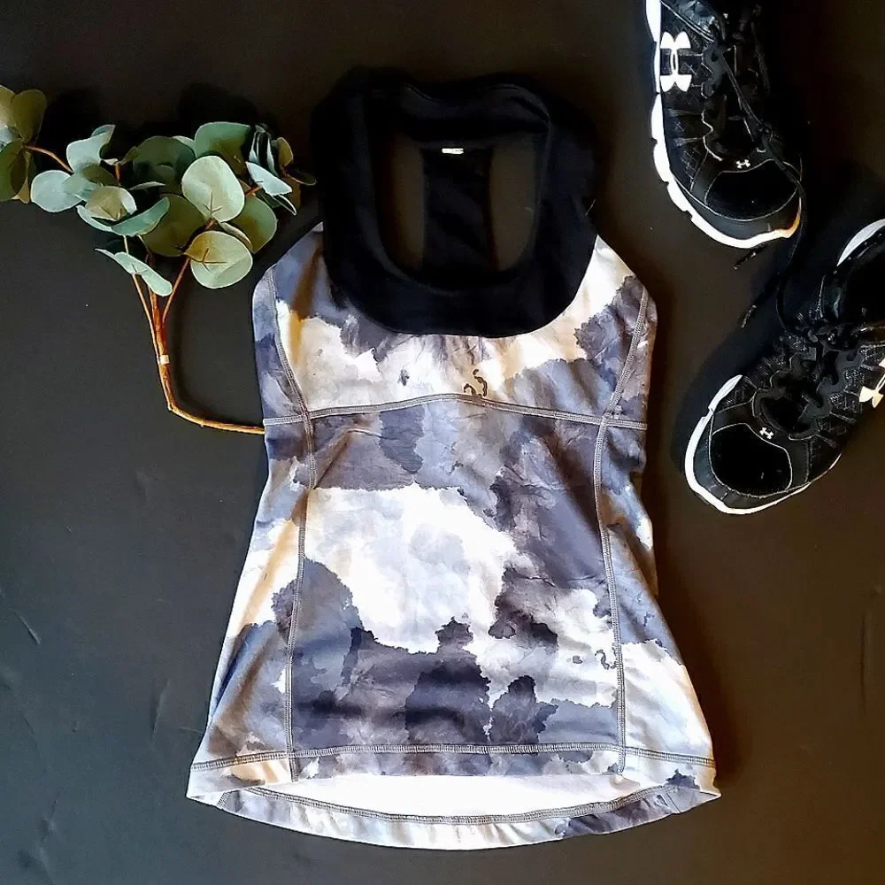 Lululemon Abstract Workout Tank - Picture 1 of 8